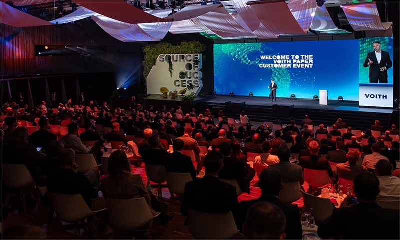 50 high-level speakers gathered at the global Voith Paper Customer Event 2024