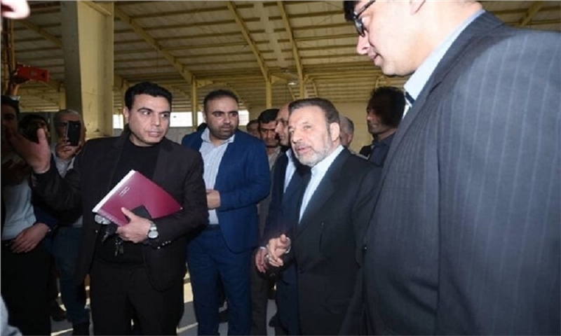 The inauguration ceremony of tissue making factory in Aq Qala