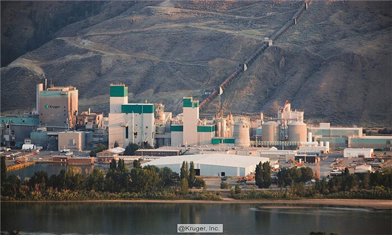 Kruger invests in ultra-clean pulp production in Kamloops