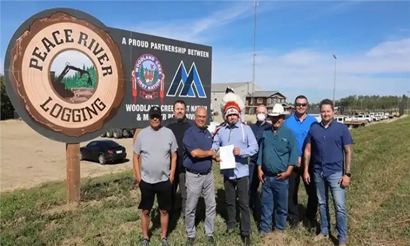 Mercer, Woodland Cree Extend Historic Logging Partnership