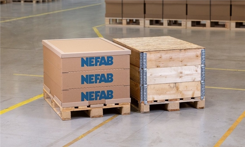 Nefab Unveils New Fibre-Based EdgePak Collar Solutions