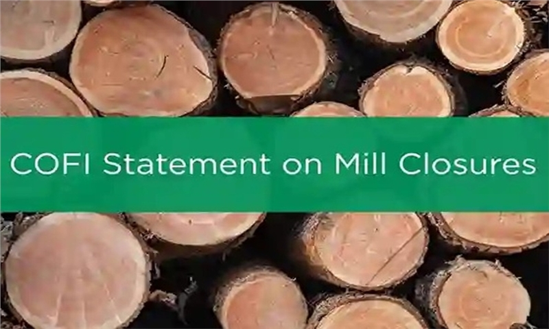 COFI Warns of Escalating Impacts from BC Mill Closures