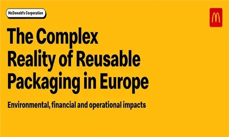 McDonald's Report: Reusables Questioned in Europe, Fibre Strengthened