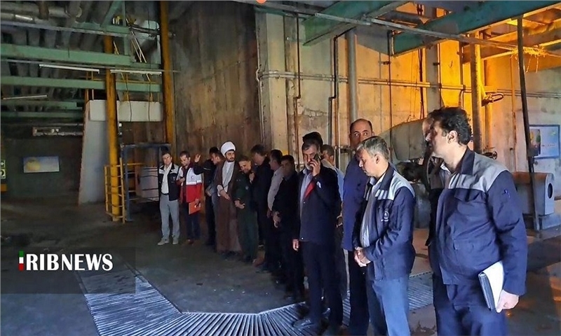 مانور مشترک و ترکیبی مقابله با حوادث در شرکت چوکا در رضوانشهر