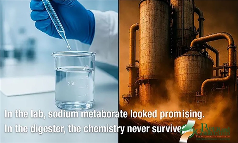 درس‌هایی از آزمایشگاه تا کارخانه: سدیم متابورات در خمیرسازی کرافت