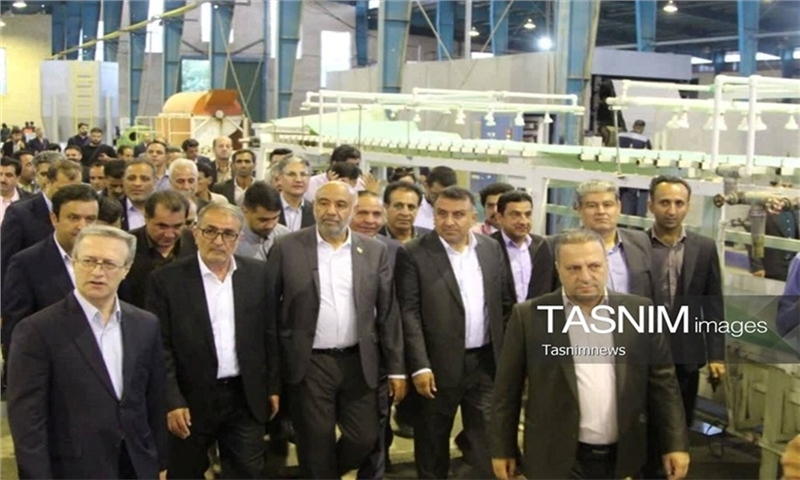 افتتاح کارخانه خمیر کاغذ بویراحمد با ظرفیت تولید 3 هزار تن