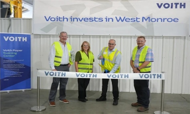 شرکت Voith مرکز خدمات رول خود را در وست مونرو گسترش داد