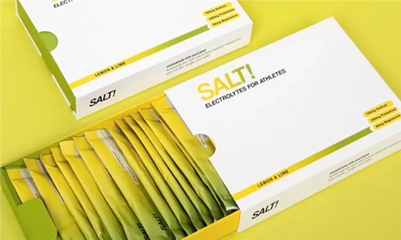 MetsäBoard Pro FBB Bright paperboard selected for SALT! Supplements’ innovative packaging