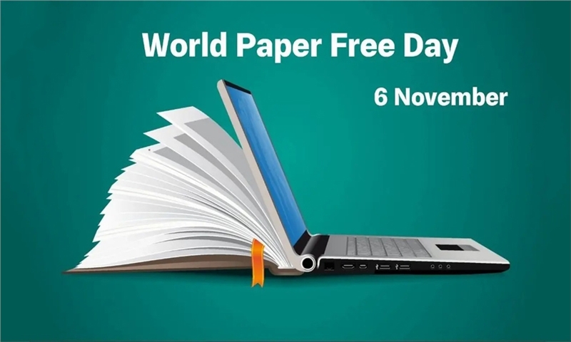۶ نوامبر روز جهانی بدون کاغذ است